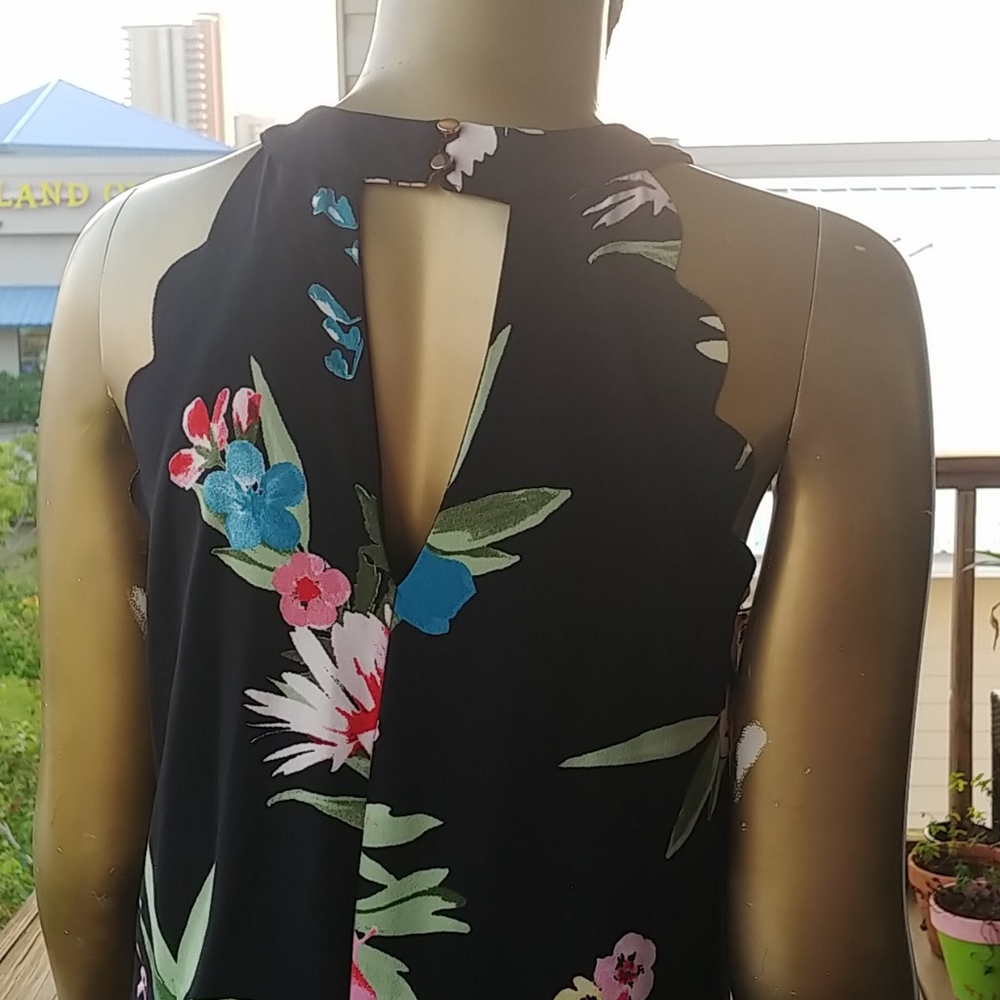 NWT Candies Scallop Halter Swing Dress - Picture 3 of 4